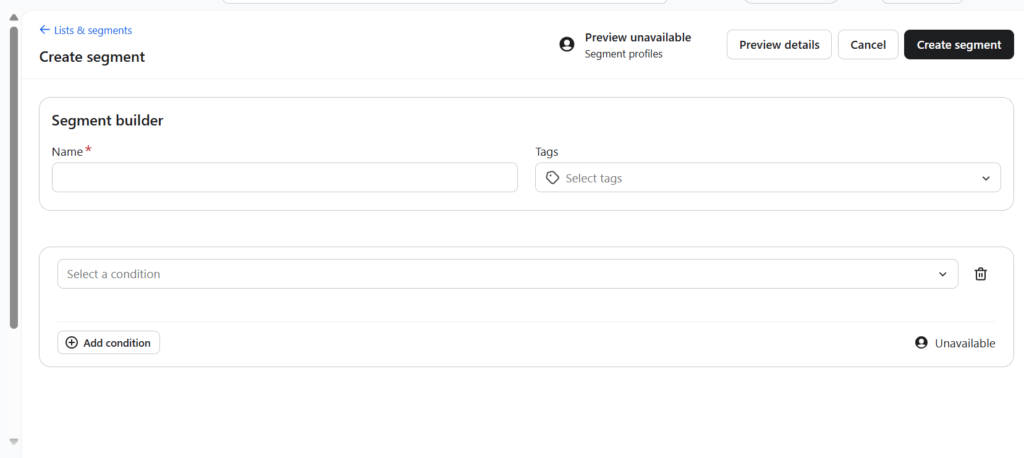 klaviyo advanced segmentation