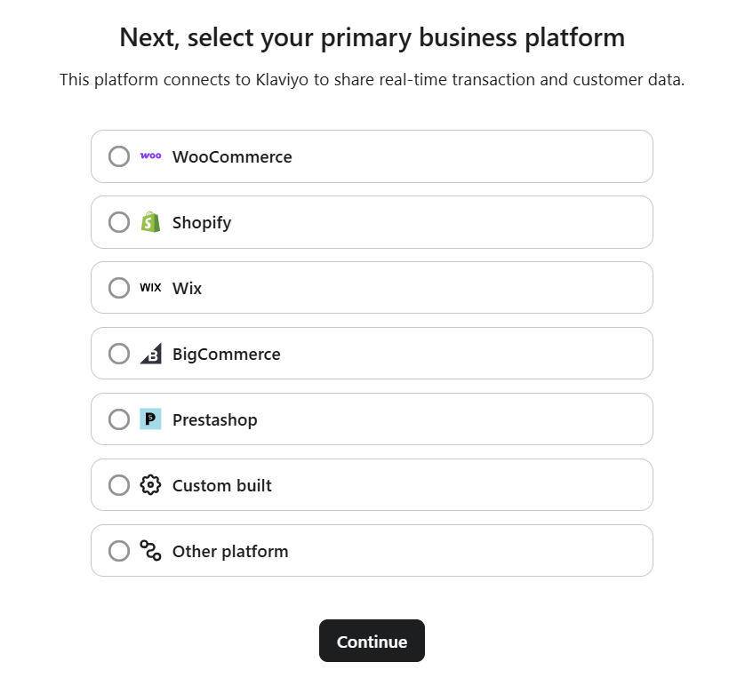 klaviyo business platform